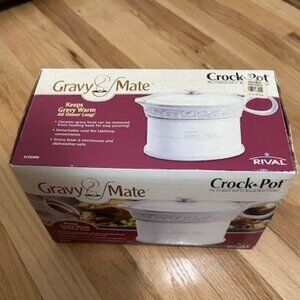 Rival Crock Pot Electric Gravy Mate with Warmer- Model SCVG000